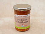 Bio-Gockel-Gulaschsuppe