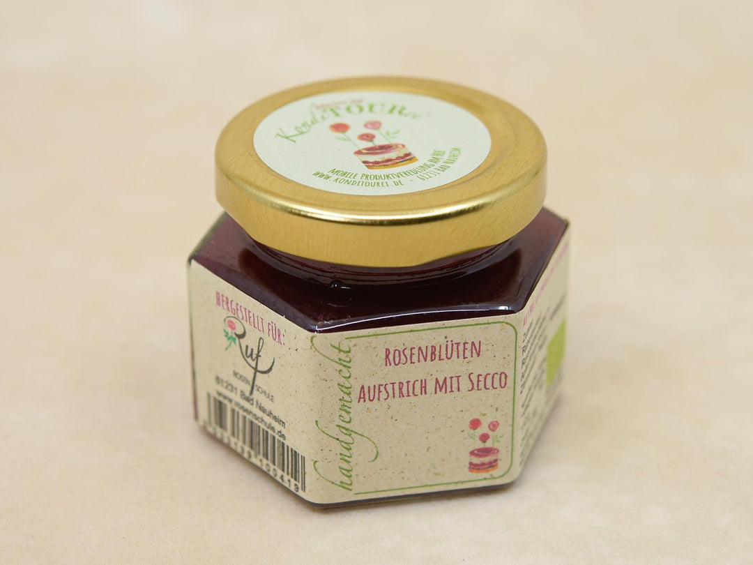 Rosenblüten-Aufstrich mit Secco