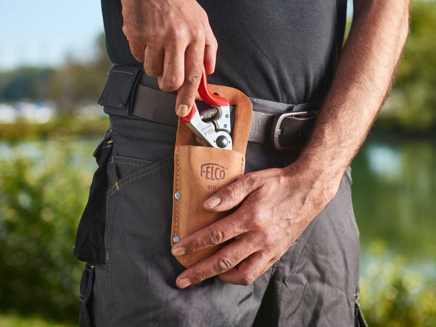 Lederholster Felco 910