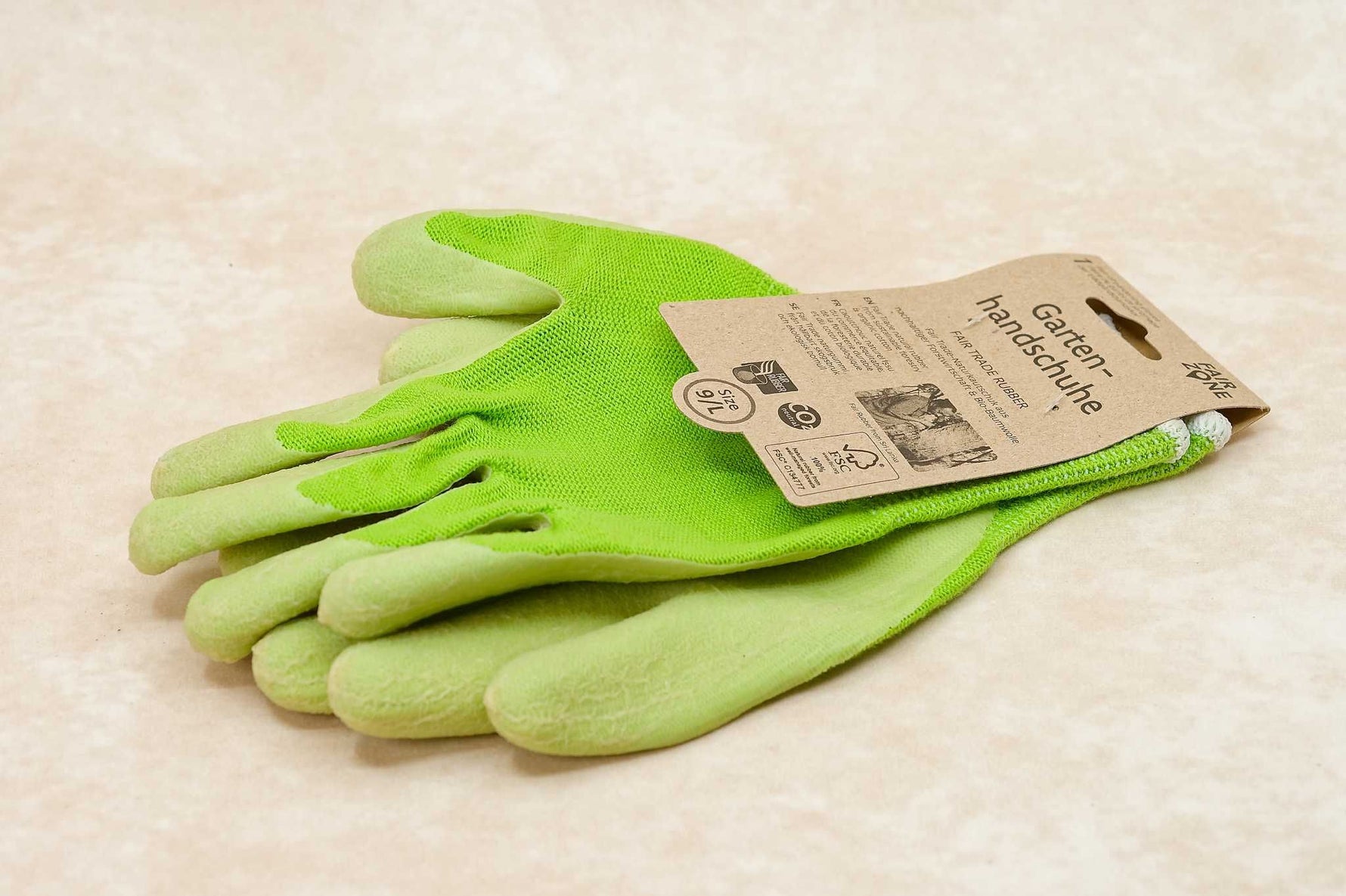 Vegane Gartenhandschuhe Fair Zone – Rosenschule Ruf GbR