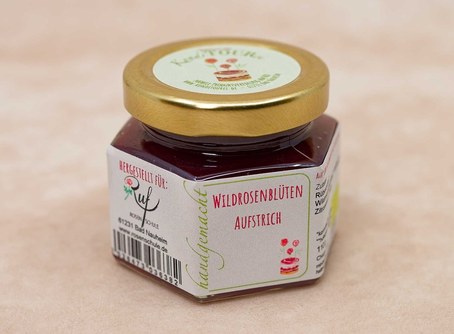 Wildrosenblüten-Aufstrich