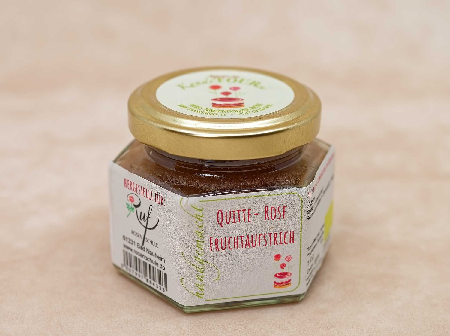 Quitte-Rose-Fruchtaufstrich