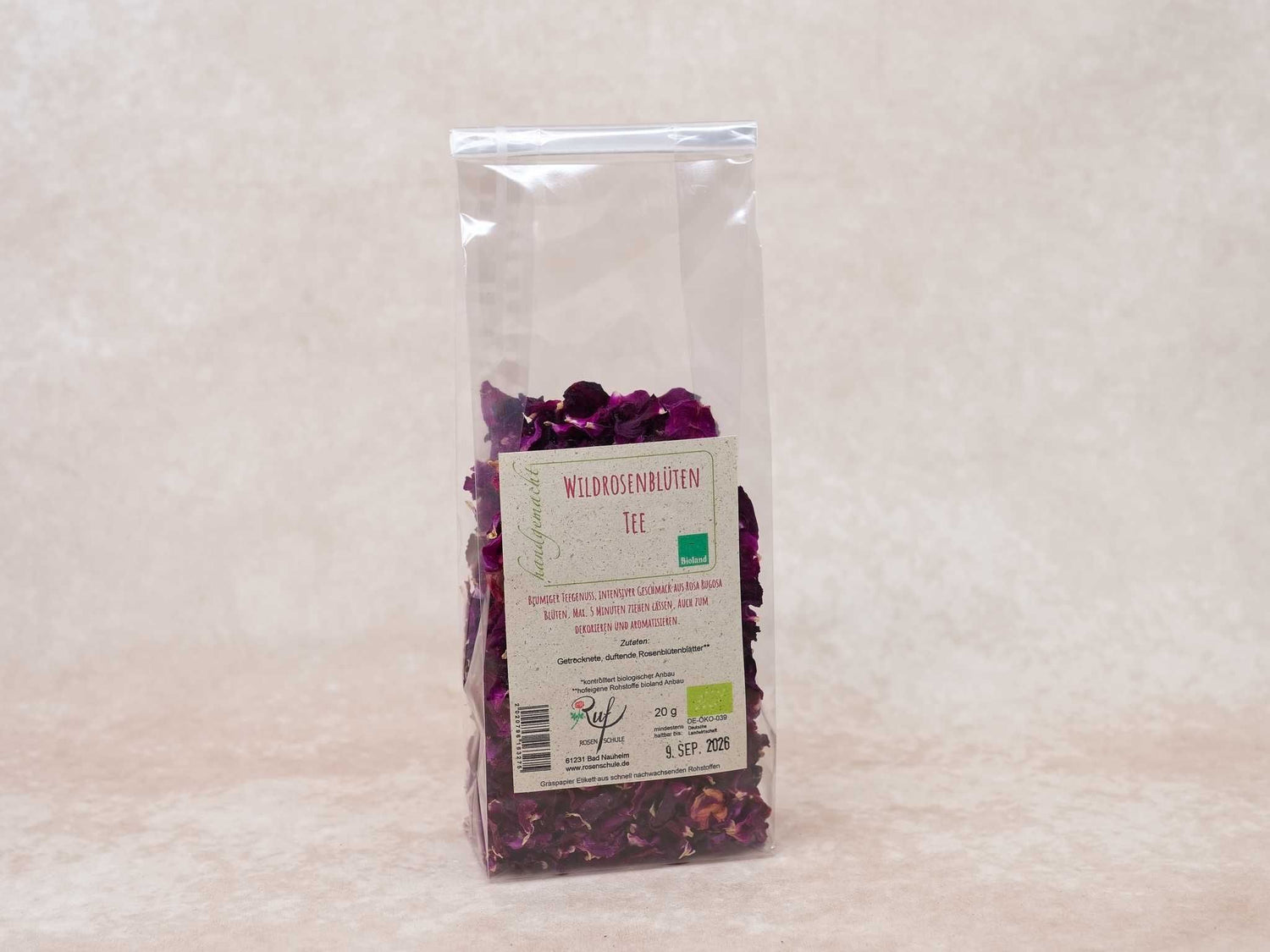 Wildrosenblüten-Tee